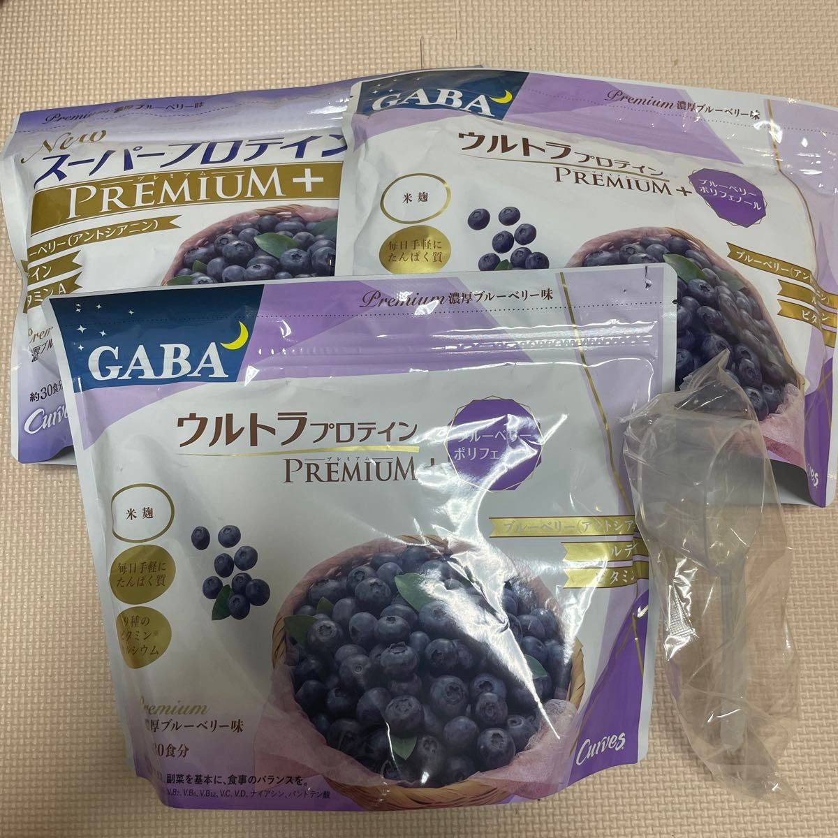 カーブスウルトラプロテインブルーベリー味グリーンアップル味計3袋