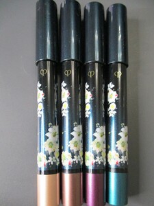 【USED 4本】クレド クレヨンプールレジュー(アイシャドウ・アイライナー)