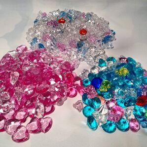 クリスタルストーン/アミューズメント景品/クレーンゲーム景品/水槽の敷石に/パケットの箱に満杯 No.13