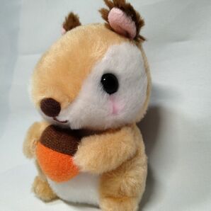 こりすの どんぐりん チェーンマスコット ぬいぐるみ(7-188)