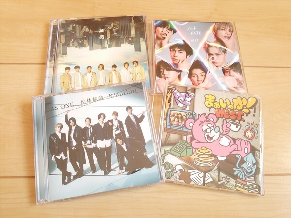 WEST.*CDまとめ売り*DVD*送料無料4枚セット* ジャニーズWEST*まぃいっか!*FATE*絶体絶命