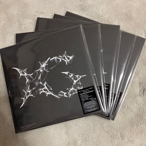XG AWE Regular ver. CD未再生 ステッカー付き 5枚セット
