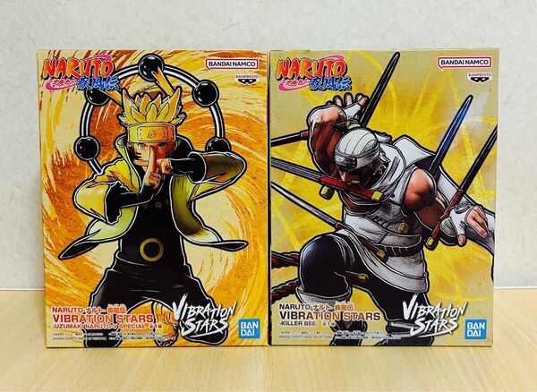 NARUTO-ナルト- 疾風伝 VIBRATION STARS-キラービー うずまきナルトフィギュア2体セット未開封品