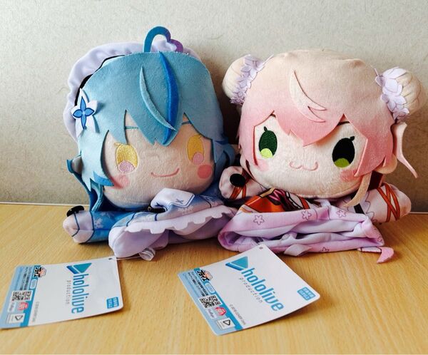 ホロライブプロダクション ホロライブ 雪花ラミィ 桃鈴ねね パペットぬいぐるみ
