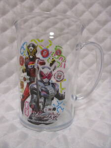 [ Kamen Rider geo u glass ] clear new goods prompt decision Kamen Rider geo u keep hand attaching . present tableware meal go in . made in Japan 