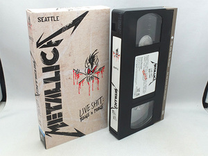 METALLICA Live Shit: Binge & Purge SEATTLE VHS