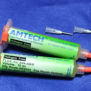 AMTECH NC559-ASM 無洗浄フラックス 10cc×2本セット