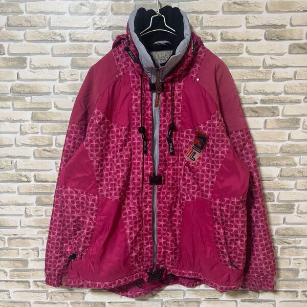 FILA マウンテンパーカー パーカー スポーツ レディースL スノボーウェア