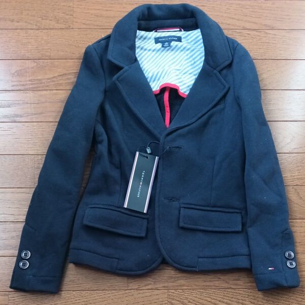 TOMMY HILFIGER ジャケット 長袖ネイビー ジャケット(XS/4-5 日本サイズ100)
