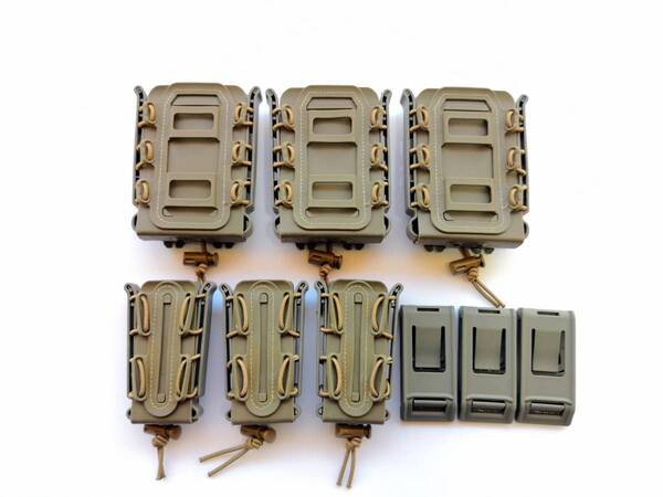 G-CODE Scorpionタイプ ソフトシェル マグキャリアーセット 東京マルイ 次世代 M4 AK47 AKM AK74 SOPMOD VFC G19 G17 G18c 1911 ハイキャパ