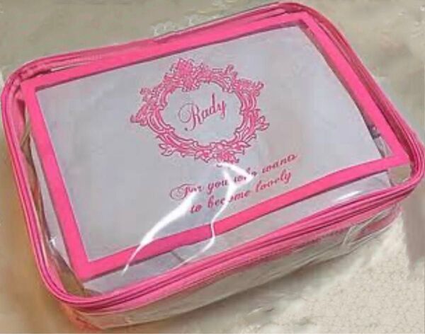 未使用 rady クリアポーチ