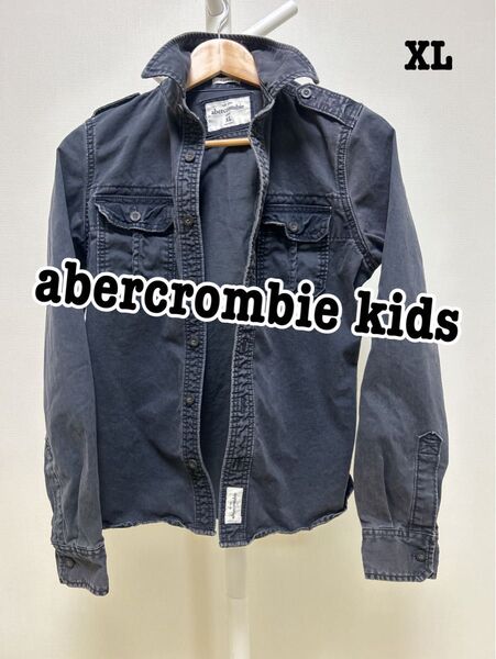 【人気商品】アバクロンビーキッズ ミリタリージャケット XL 作業着 作業服 アバクロ
