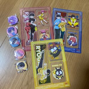 らんまクリアシート&バッジ