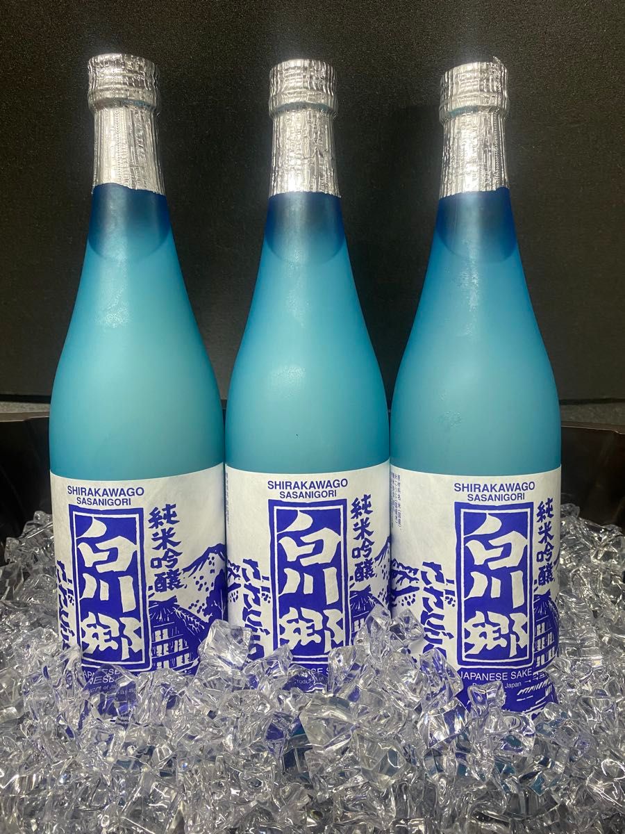 ⭐️蛇の目お猪口⭐️伝説の酒 國盛にごり酒ドーンと6本まとめて