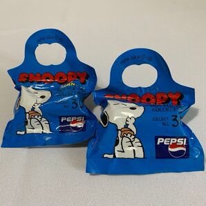 ペプシ ボトルキャップ スヌーピー アストロノーツ 2001 未開封2個セット
