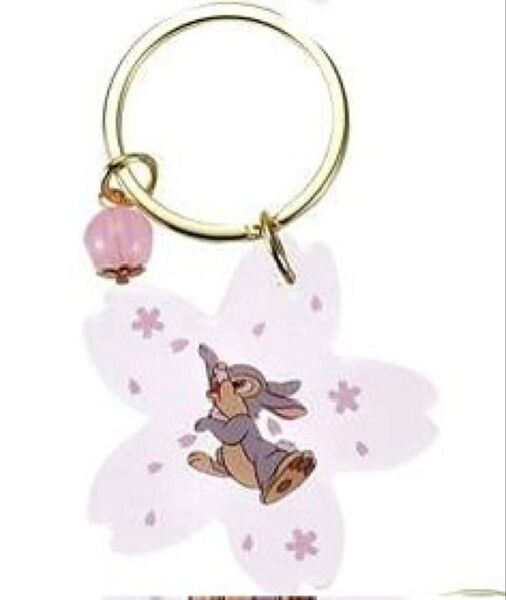 Disneyストア購入 ディズニーキャラクター シークレットキーホルダー 桜(柄:とんすけ) 1つ