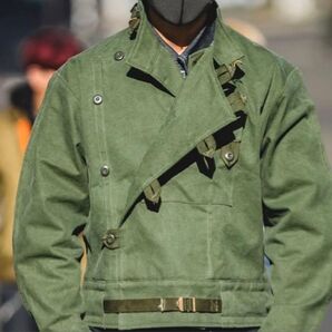 スウェーデン軍モーターサイクルジャケット karaku