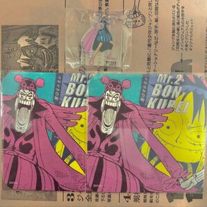 ONE PIECE ワンピース ボン・クレー ベンサム Mr.2 アクリルブロック アートコースター アトコ