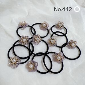 レジンヘアゴム ミニゴム ハンドメイド 10点セット