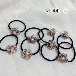 レジンヘアゴム ミニゴム ハンドメイド
