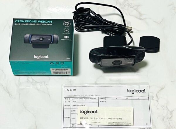 logicool C920s☆Pro HD Webcam☆プライバシーシャッター付き
