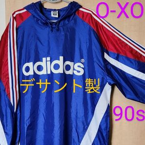90s デサント製 O-XO(ゆったりサイズ感) トリコロール used 美品