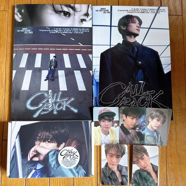 SHINee ミノ ミンホ CALLBACK トレカ付 3種 セット