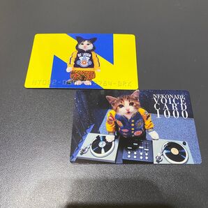 なめ猫 なめねこ カード2枚セット パロディ