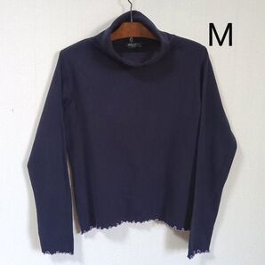 Santa Barbara Polo ハイネック ネイビー フリル
