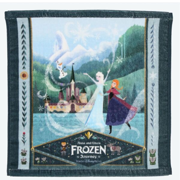 東京ディズニーシー アナと雪の女王 ミニタオル