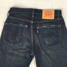 Levi's リーバイス 552 OL552-0002 07年 ローライズ レギュラー ストレート デニム パンツ ジーンズ W29 L32 ユーズド加工_画像4