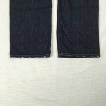 Levi's リーバイス 502 00502-0073 デニム パンツ ジーンズ W28 L33 濃紺 皮パッチ ユーズド加工_画像6