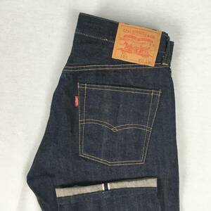 【美品】LEVI'S リーバイス VINTAGE CLOTHING LVC 501XX 501 Wネーム 66501-0117 日本製 07年 復刻 ジーンズ W31 L36 セルビッチ 濃紺