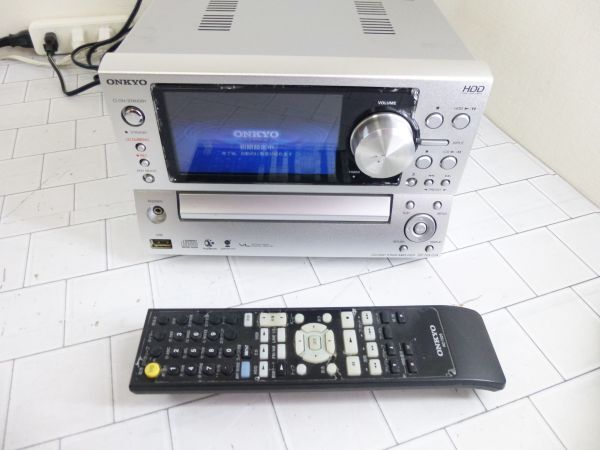 HDD搭載！機能満載機種！】ONKYO 複合コンポ BR-NX10A CD/HDD