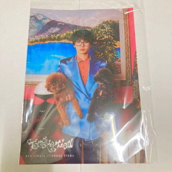 新品:SHINee key「Tongue Tie」限定盤 購入特典クリアポスター