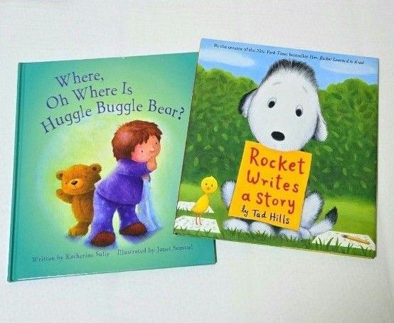 【美品】英語絵本 2冊セット Rocket Writes a Story 他