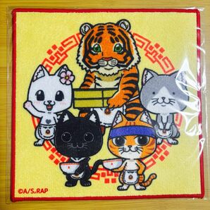【新品未開封品】ラーメン赤猫 ハンドタオル ハンカチ