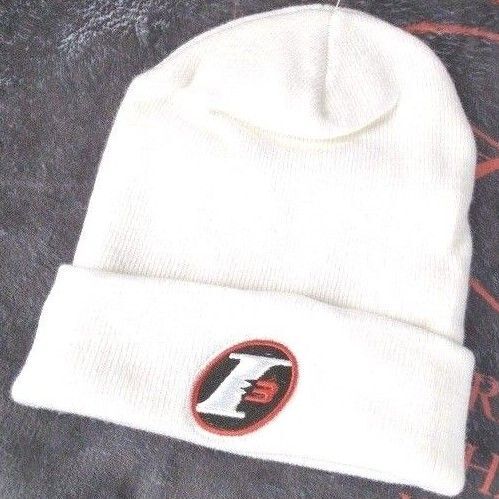 新品 未使用 レア ニットキャップ ニット帽 ビーニーホワイト 白NBA シクサーズ アイバーソン デッドストック 古着 帽子