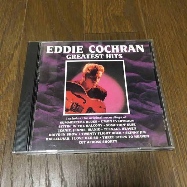 Eddie Cochran Greatest Hits USA盤CD