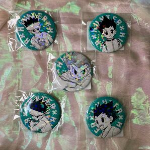 HUNTER×HUNTER ハンターハンター キャラクターズストア 週刊少年ジャンプ オールスター缶バッジ ゴン