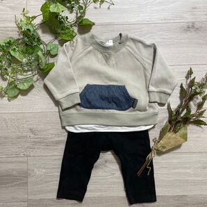 ブリーズ BREEZE セット 長袖 長ズボン 80