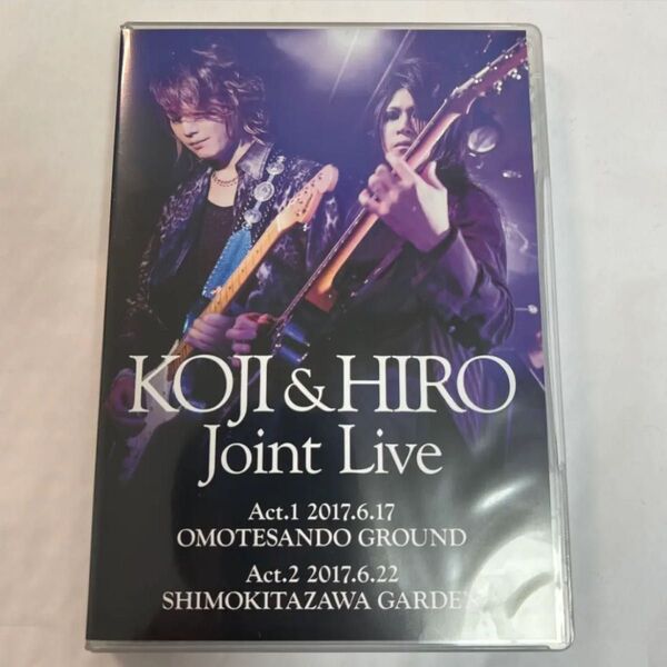 KOJI&HIRO Joint Live Blu-ray ブルーレイ