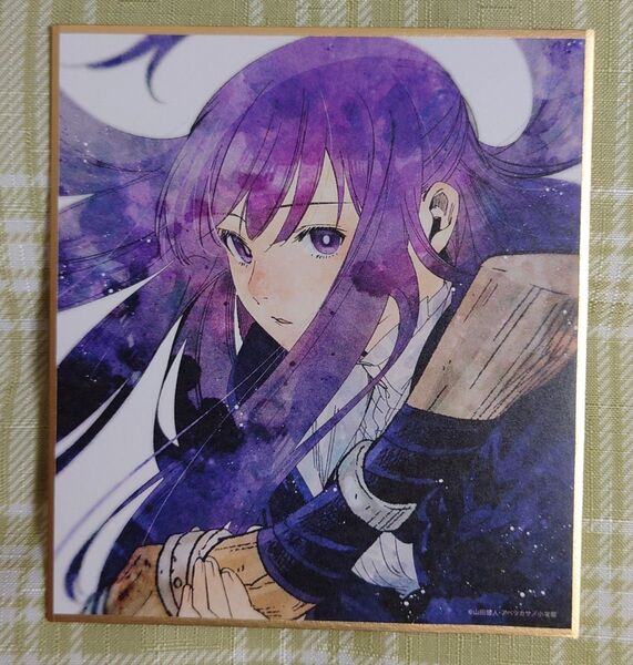 葬送のフリーレン 色紙 初回生産限定版 Blu-ray 特典 フェルン