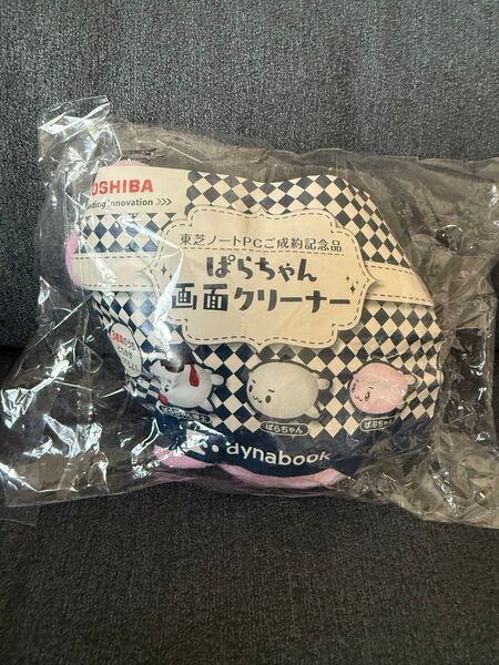新品 非売品 レア TOSHIBA 東芝 ぱらちゃん 画面クリーナー アザラシ ぬいぐるみ マスコット あざらし ぱぷちゃん