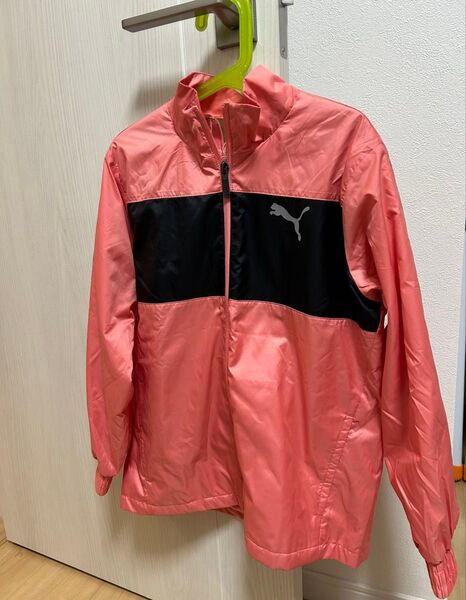 PUMA プーマ ウィンドブレーカー ピンク 140 新品未使用 キッズ