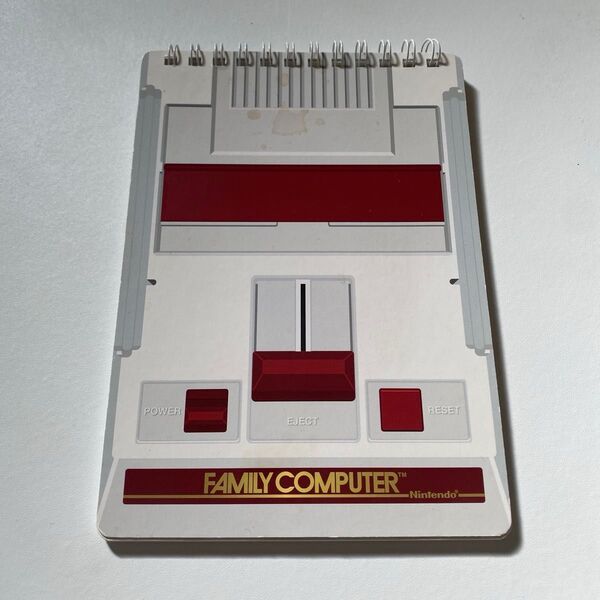 ファミリーコンピュータデザイン リングメモ Nintendo