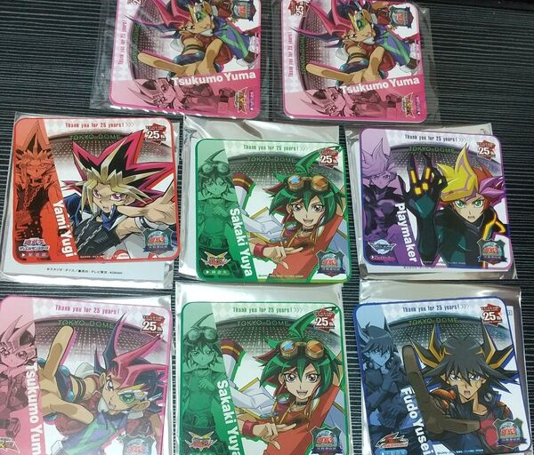 遊戯王 東京ドーム 特製コースター8枚