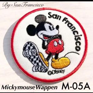 レア 希少 スケボー ミッキー ワッペン 西海岸 サンフランシスコ 金 スタバ SNOOPY NASA