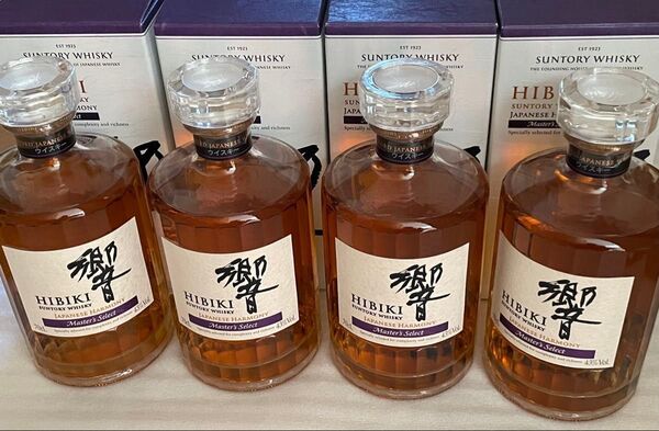 Master’s Select マスターズセレクト 新品 未開封 響 SUNTORY ジャパニーズハーモニー HIBIKI 箱付