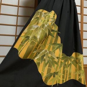 黒留袖 金彩 スカート フリーサイズ